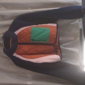 Zara cropped jacket xl